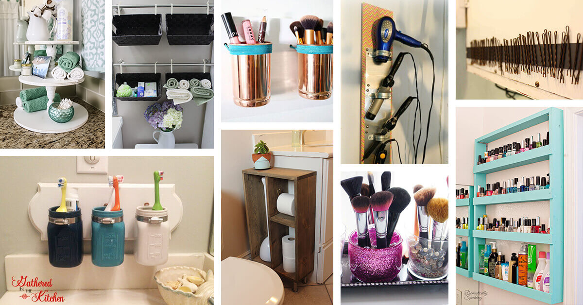 Easy Bathroom Storage Ideas