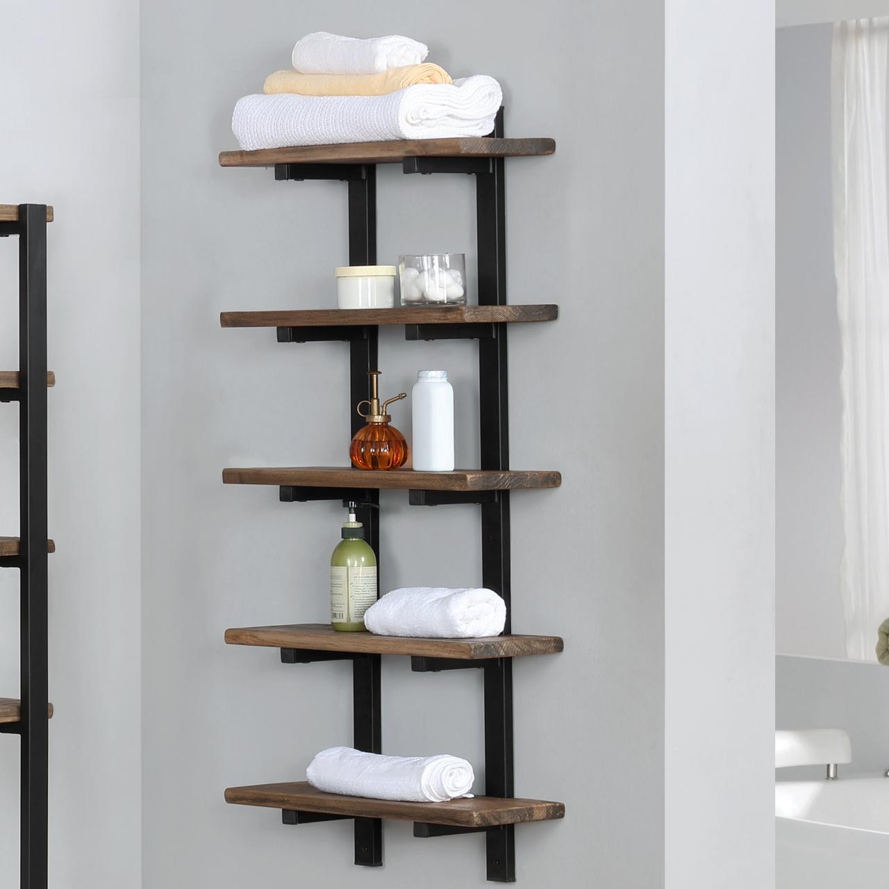 Wall Mounted Bathroom Shelf