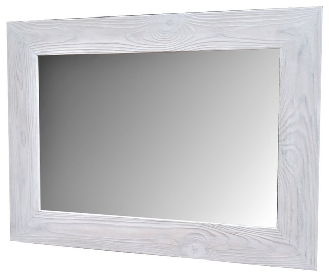 Bathroom Mirrors White Wood