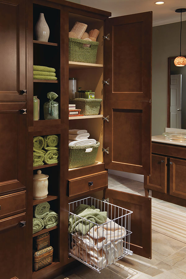 Bathroom Storage Cabinet With Hamper
