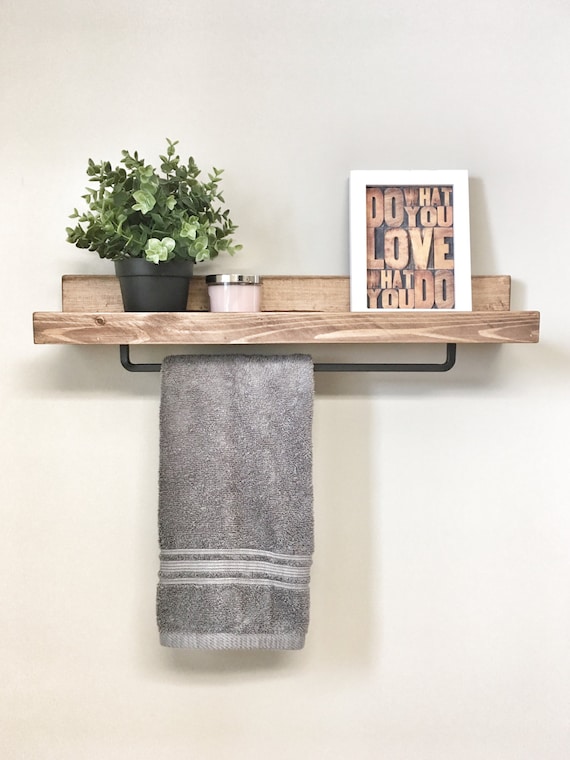 Shelf and Towel Rack for Bathroom