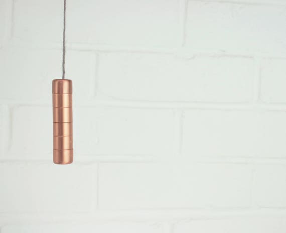 Copper Bathroom Light Pull