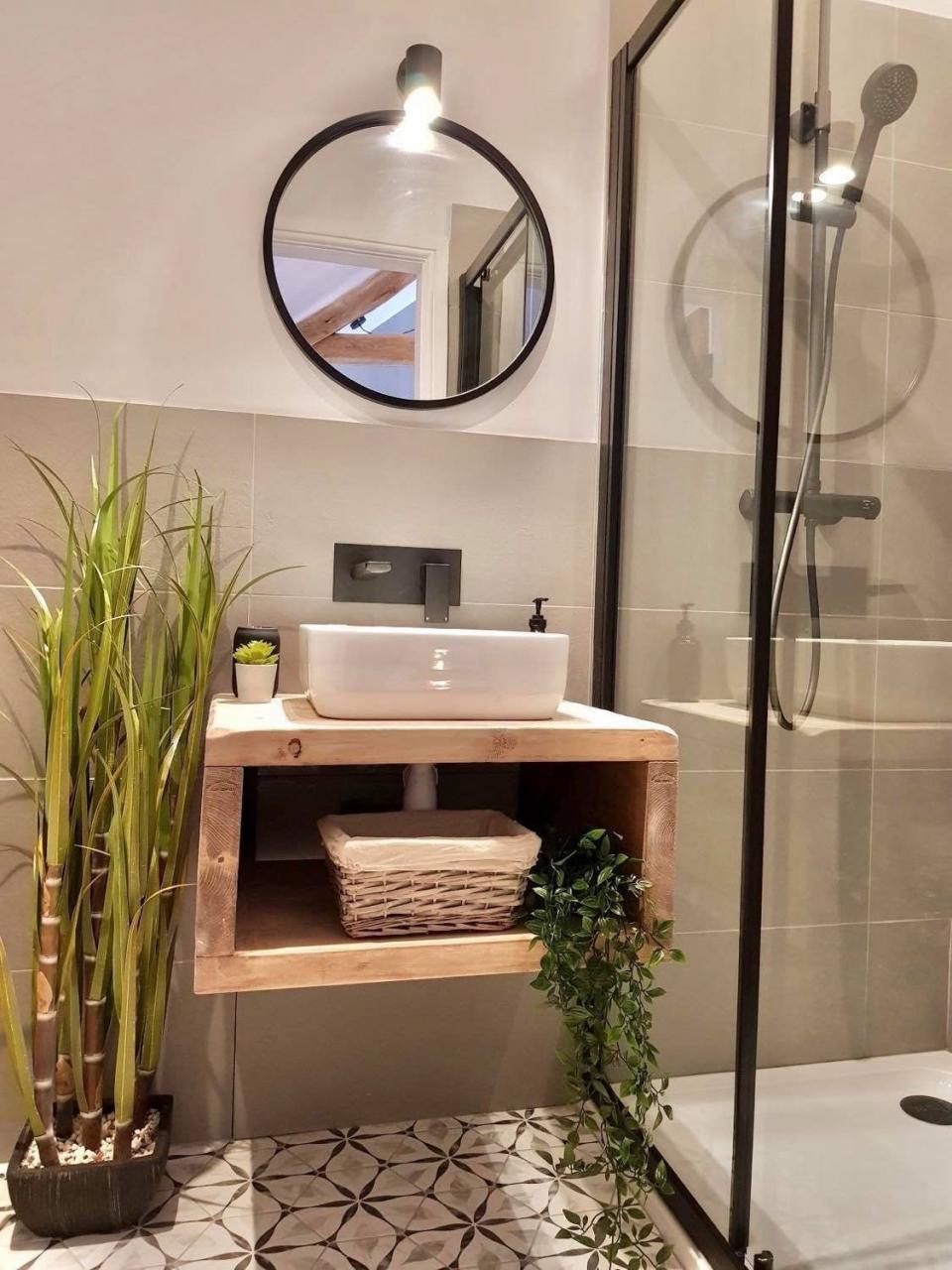 Shelf Bathroom Sink Unit