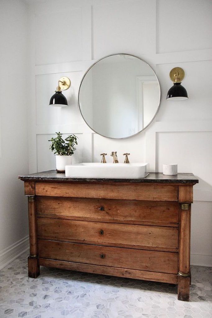Vintage Bathroom Vanity Ideas