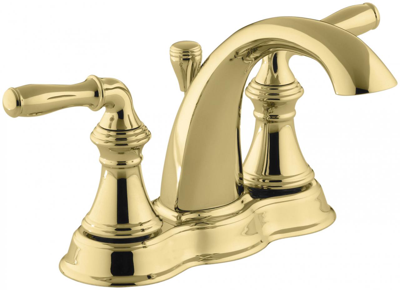 Kohler Polished Brass Bathroom Faucets