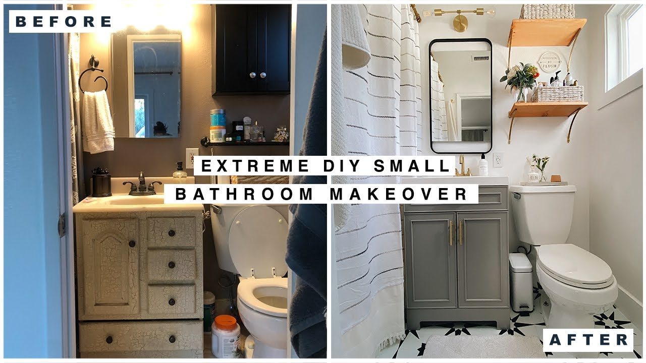 DIY Bathroom Makeover Ideas