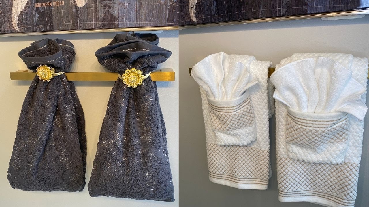 How to Use Towels to Decorate a Bathroom