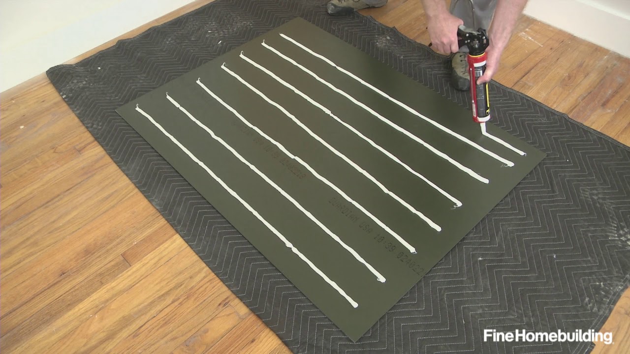 How To Install A Bathroom Mirror With Glue