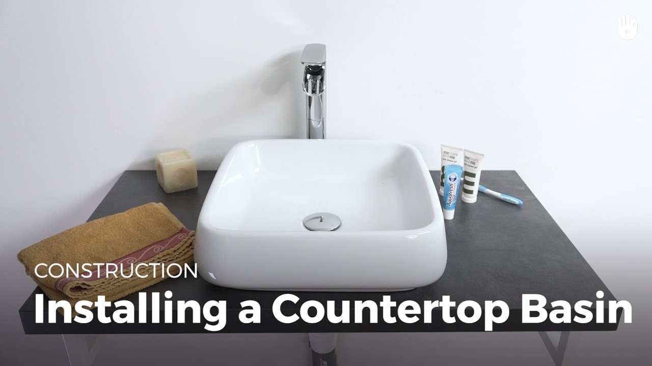 Top Mount Bathroom Sink Installation