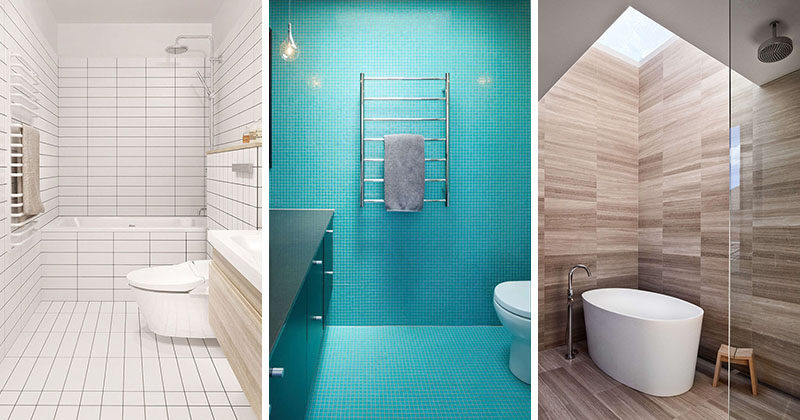 Bathroom Tile Floor And Wall