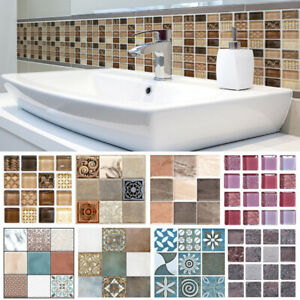 Mosaic Bathroom Tile Stickers
