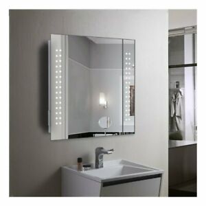 Bathroom Cabinets Mirror Illuminated Shaver Socket