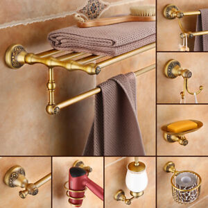 Brushed Brass Bathroom Accessories