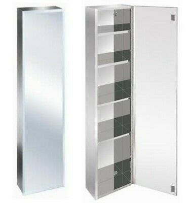 Tall Mirrored Bathroom Storage Cabinets
