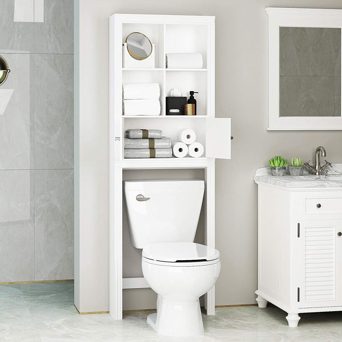 Shelves For Bathroom Cabinets
