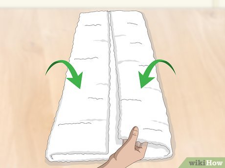 How to Set up Towels on Towel Rack