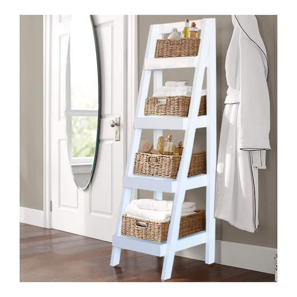 Shelf Ladder for Bathroom