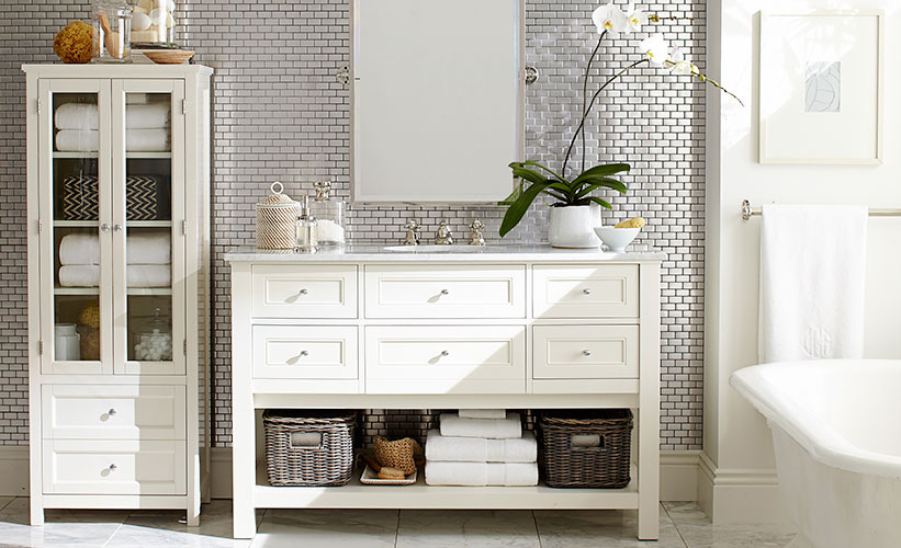 Bathroom Storage Cabinet for Towels
