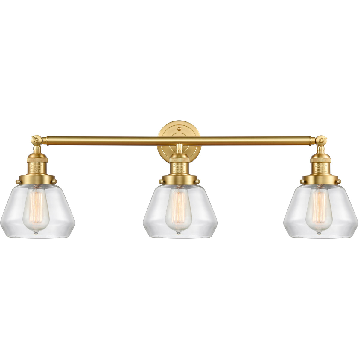 Gold Tone Bathroom Light Fixtures