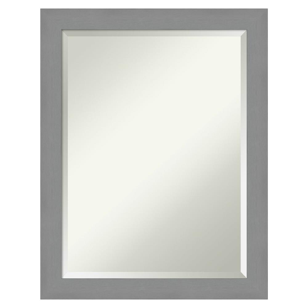 Brushed Nickel Bathroom Mirror Frame