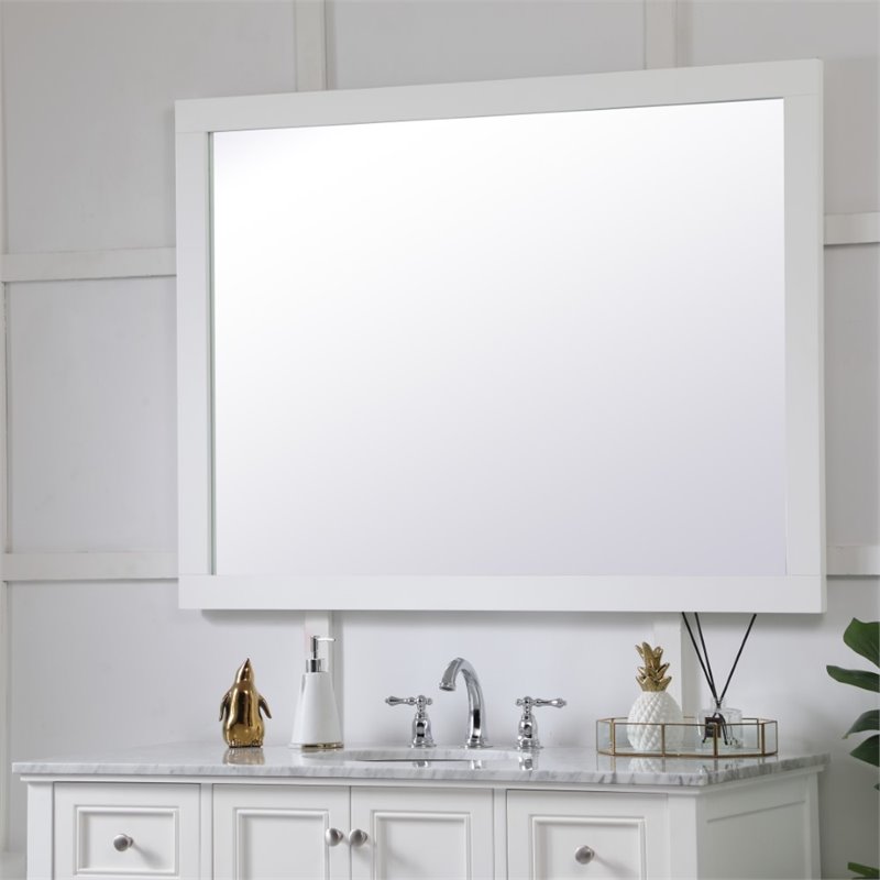 36 X 48 Framed Bathroom Mirror