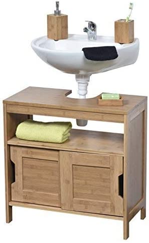 Freestanding Under Sink Bathroom Storage