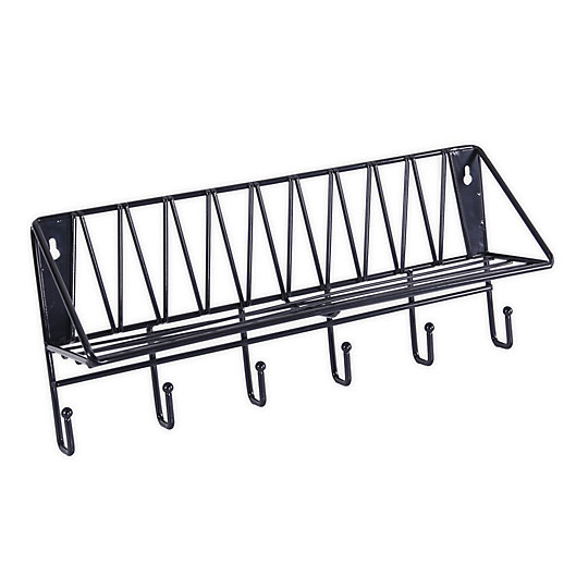 Shelf with Hooks Bed Bath and Beyond