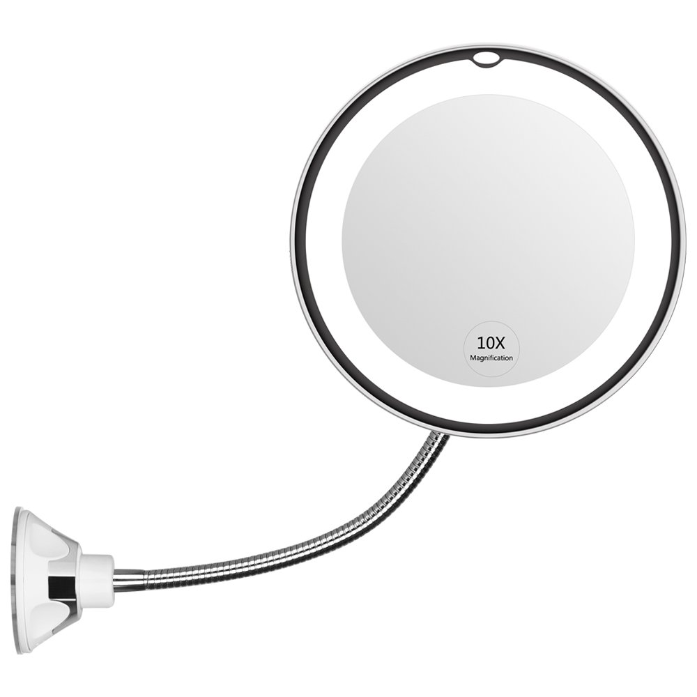 Magnifying Bathroom Mirror Suction Cups