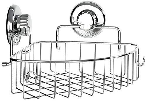 Chrome Bathroom Storage Caddy