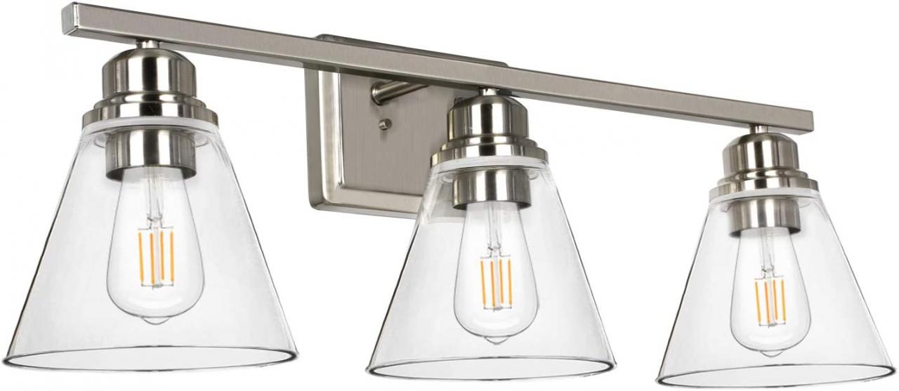3 Bulb Bathroom Light Fixture