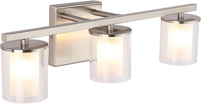 Bathroom Vanity Lights Nickel