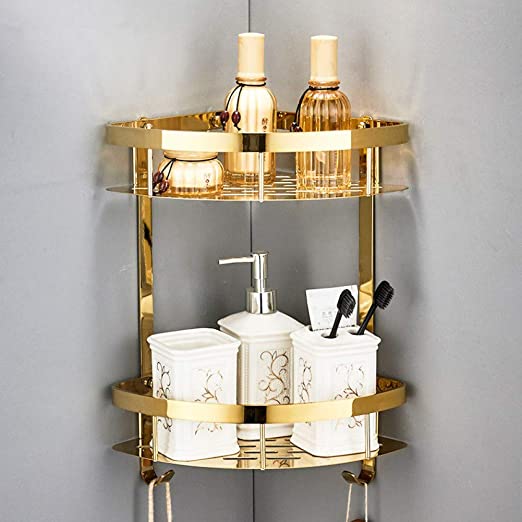 Bathroom Corner Shelf Copper – Semis Online