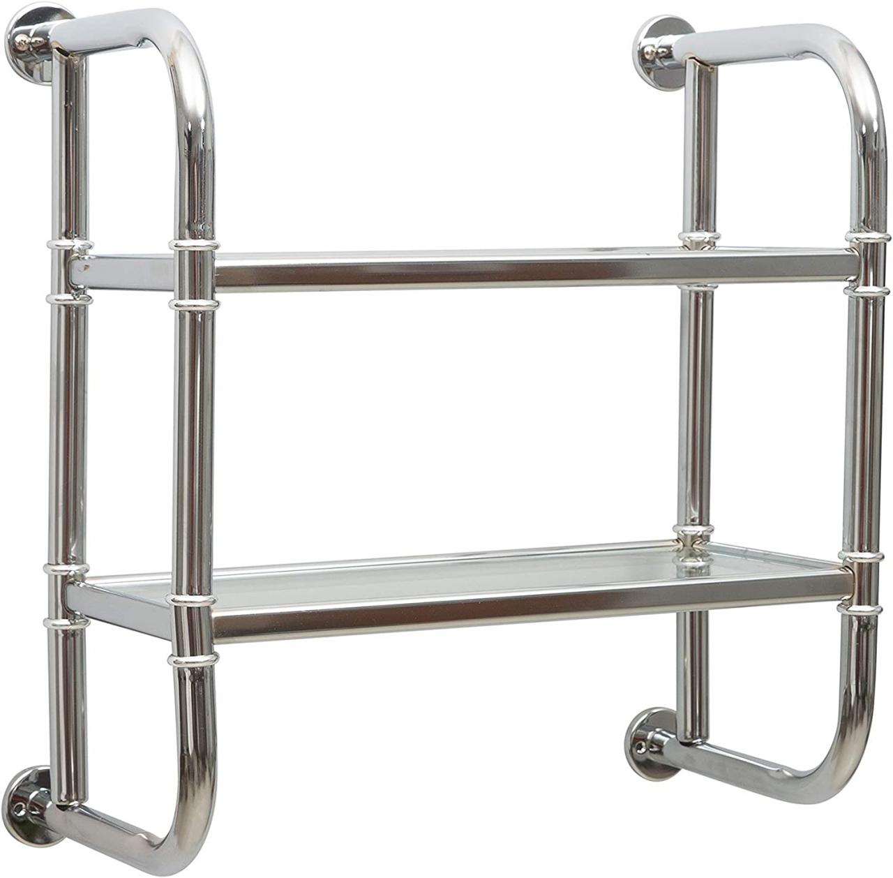 Small Bathroom Shelf Chrome
