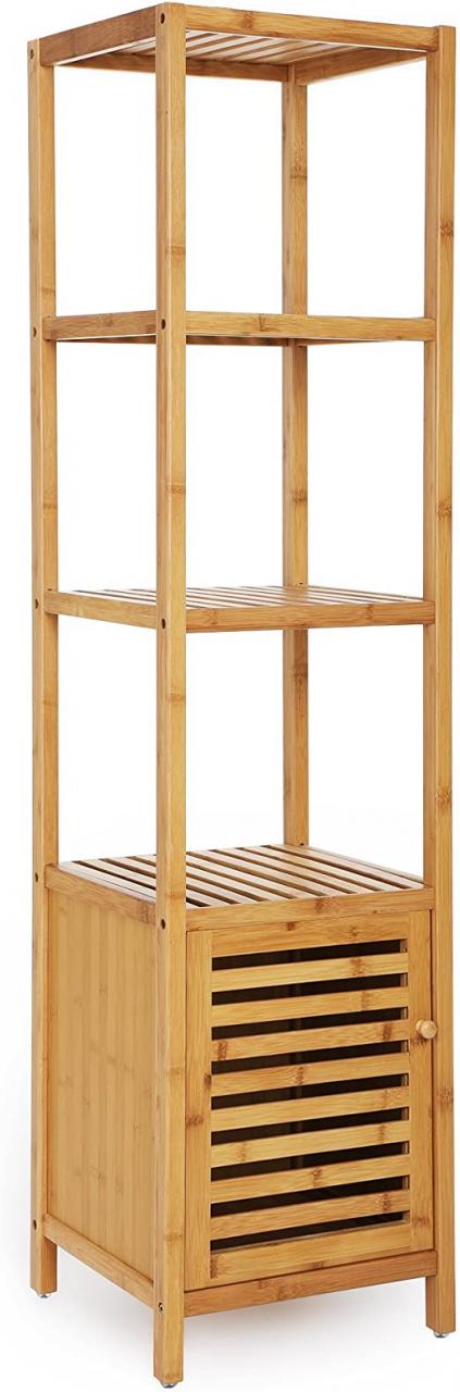 Bamboo Bathroom Storage Rack
