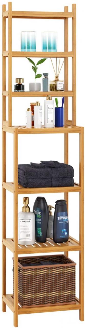 Homfa Bamboo Bathroom Shelf