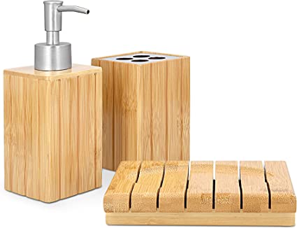 Bamboo Bathroom Accessories UK