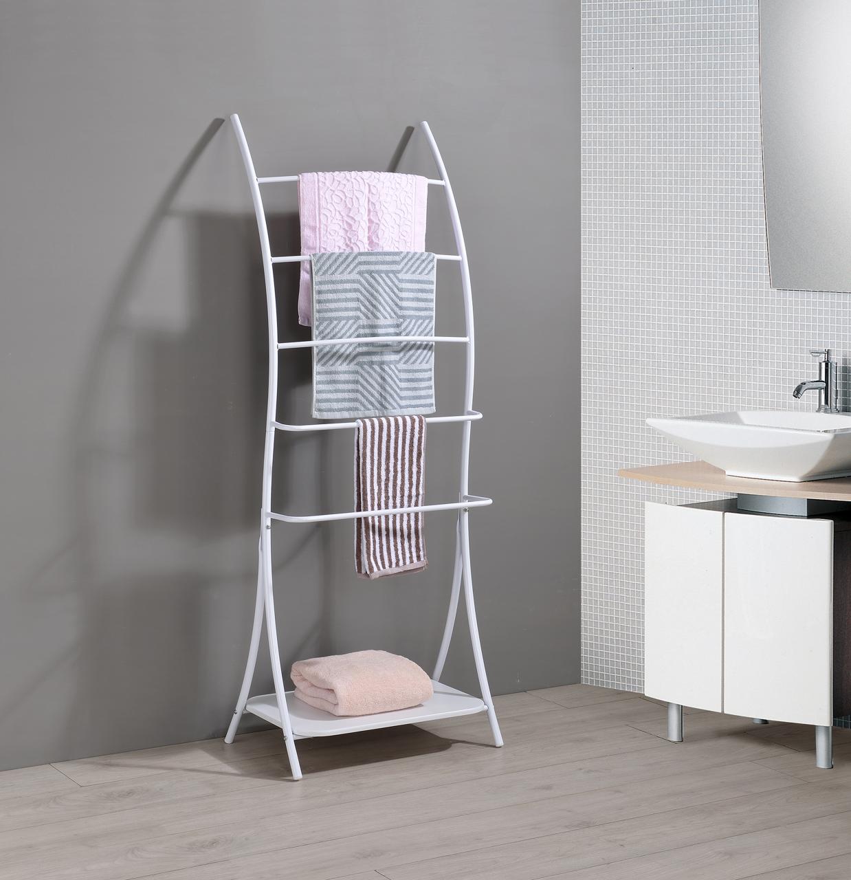 Free Standing Towel Shelf for Bathroom