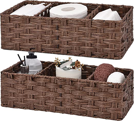 Bathroom Storage Box Brown