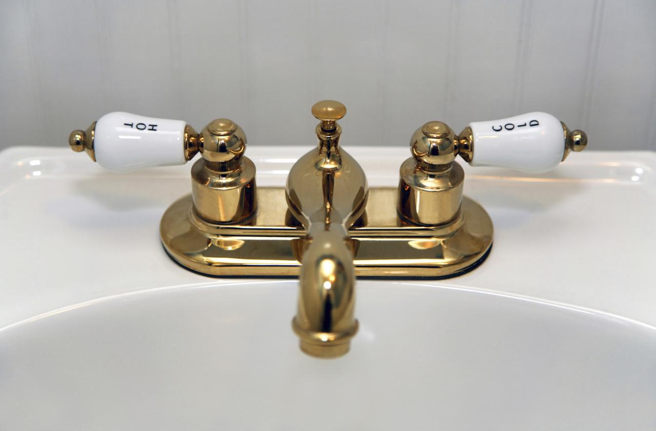 How To Clean Brass Bathroom Faucet