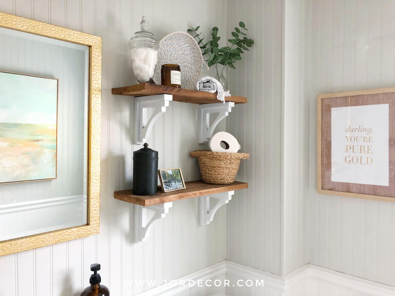 Bathroom Shelf Ornament Ideas
