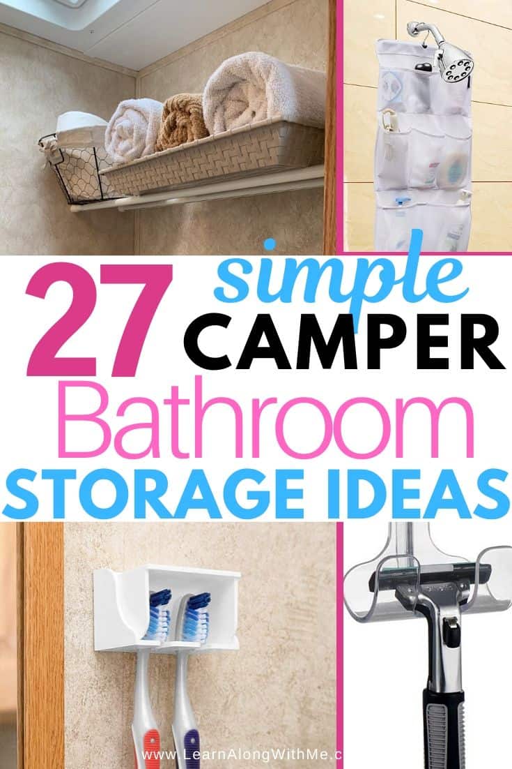 RV Bathroom Storage