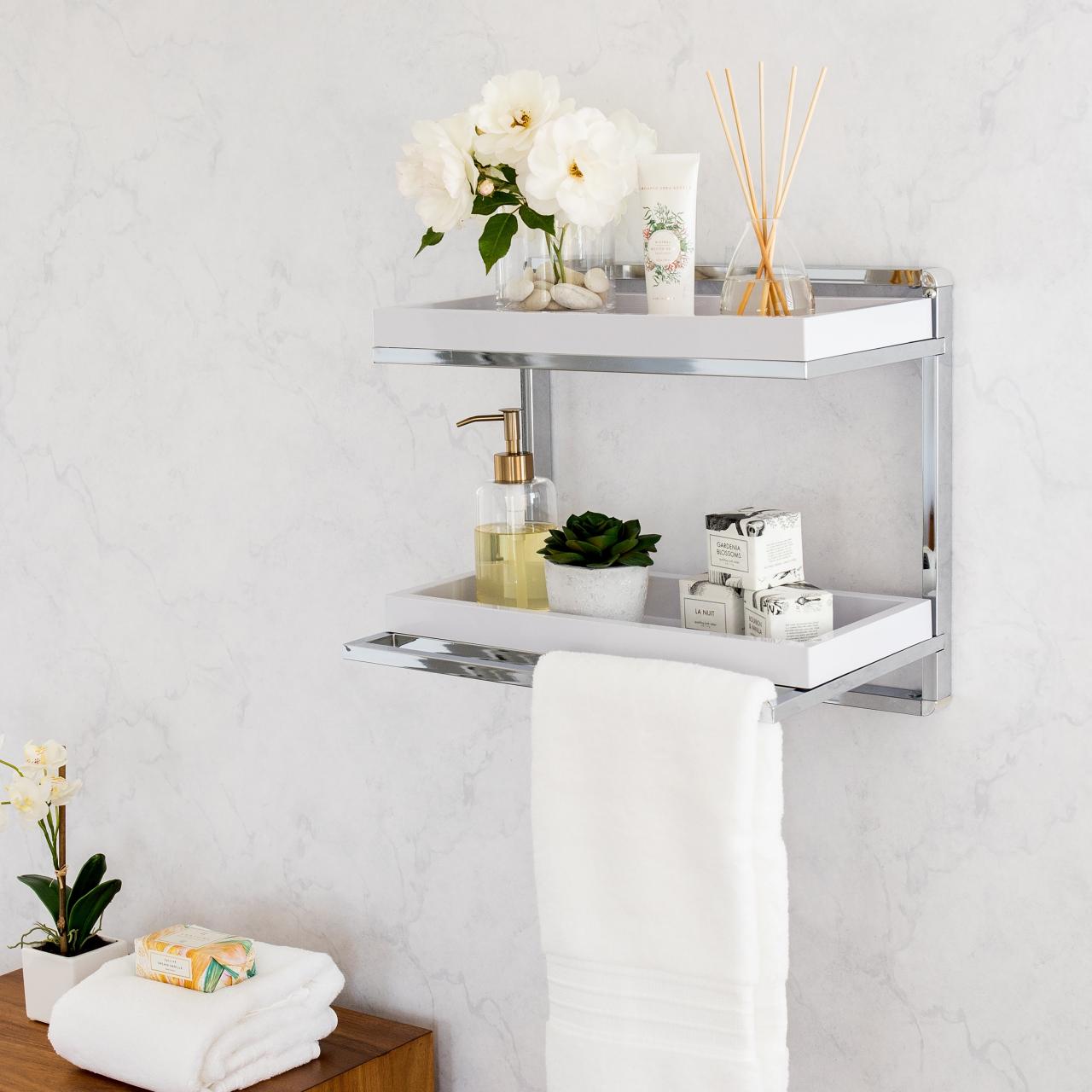 Bathroom Hanging Shelf Unit