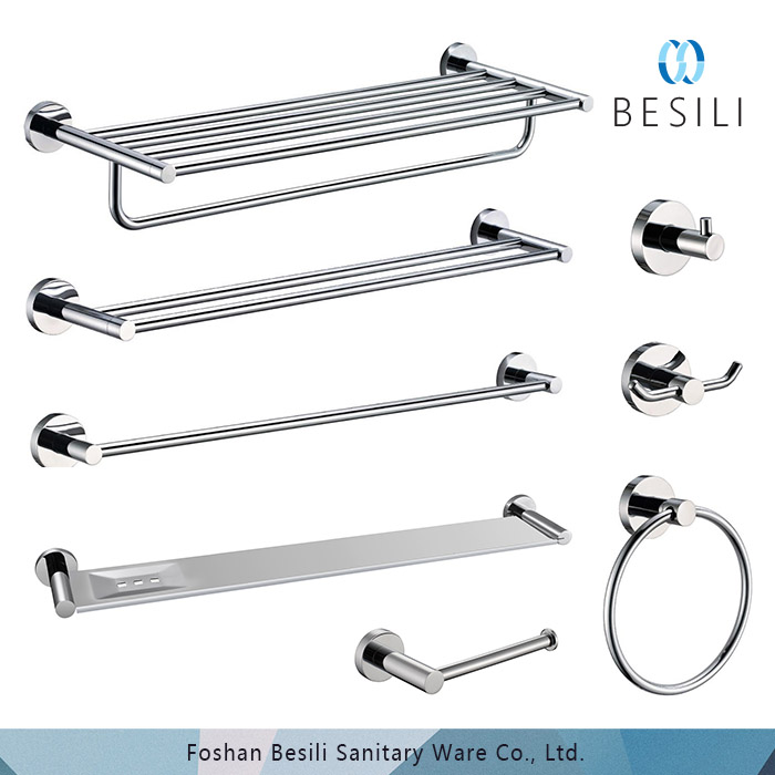 Chrome Finish Bathroom Accessories