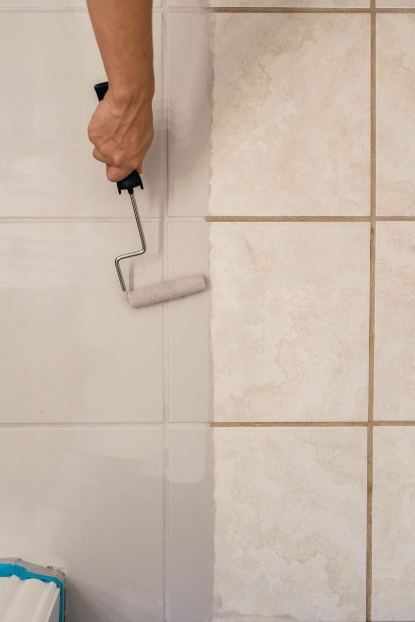 Bathroom Tile Floor Paint