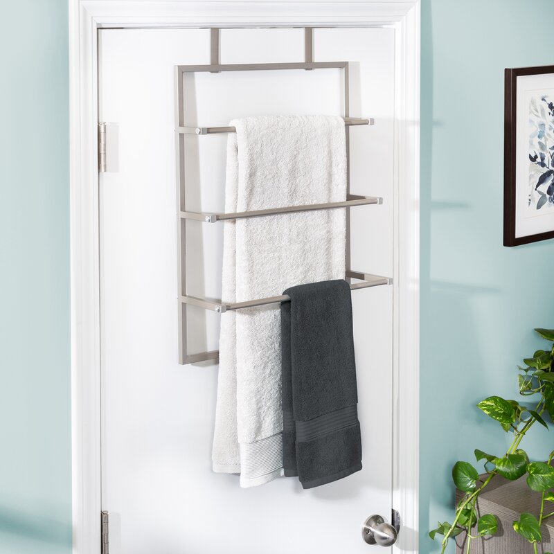 Bathroom Shelf with Towel Bar Ideas