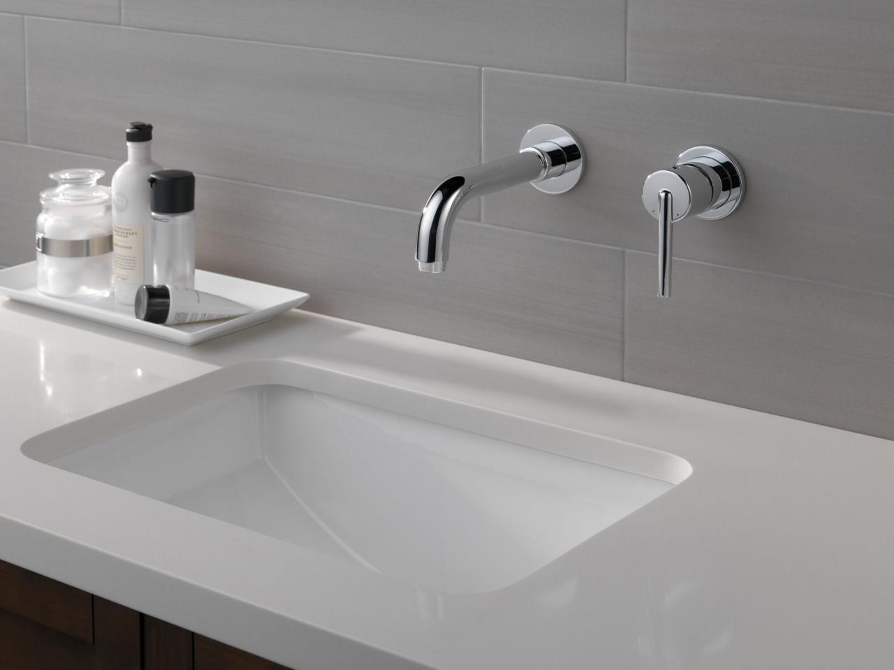 Bathroom Faucet In Wall
