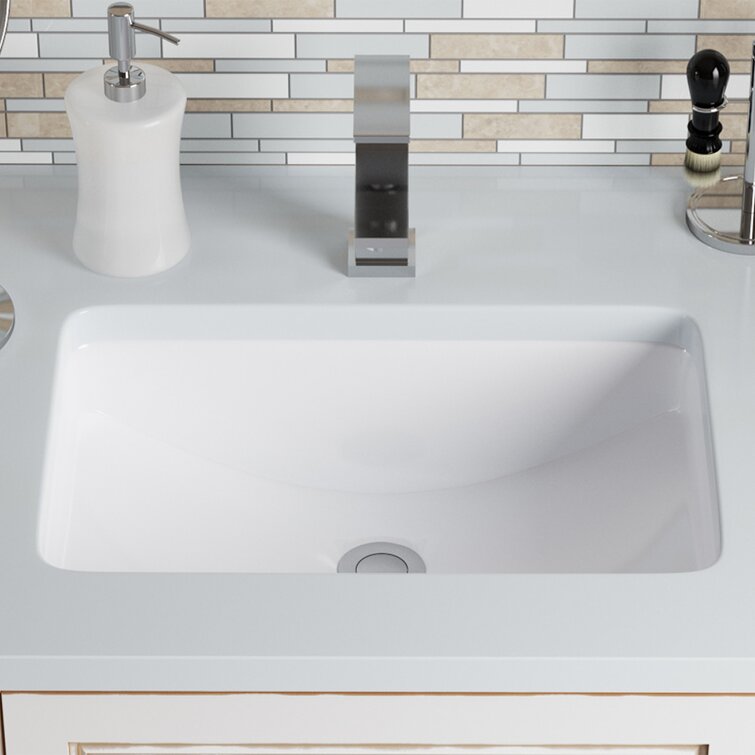 Bathroom Sinks Rectangular Undermount