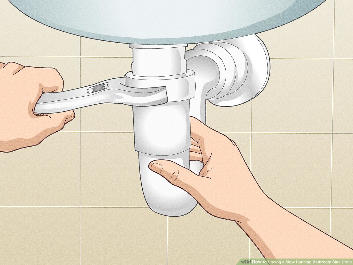 Bathroom Sink Drains Very Slow