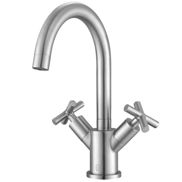 Single Hole 2 Handle Bathroom Faucet