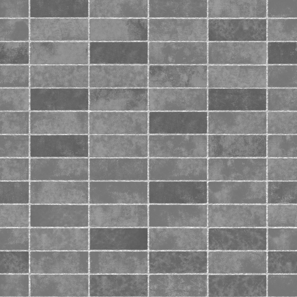 Bathroom Tile Effect Wallpaper